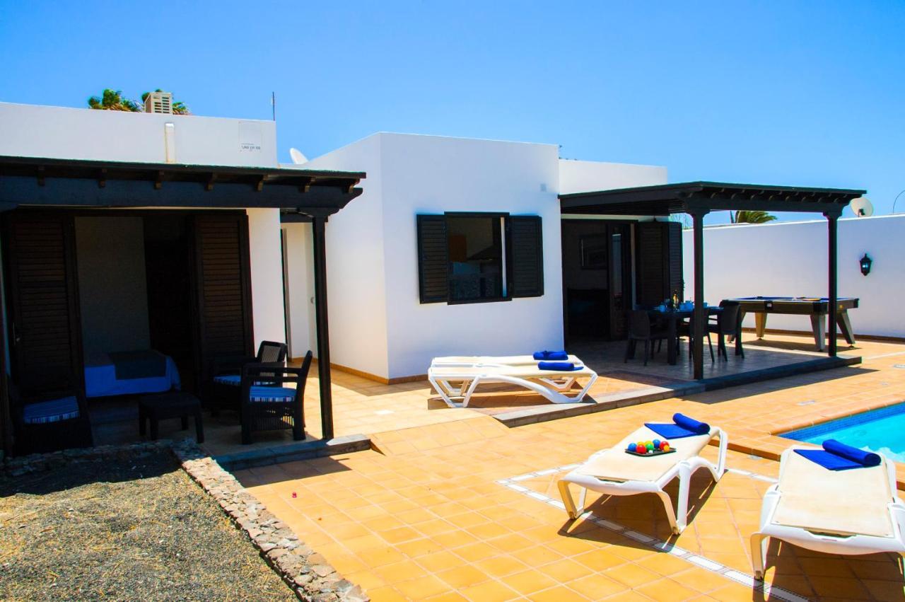 Villa Calamares With Heated Pool And Air Conditioning Playa Blanca  Luaran gambar