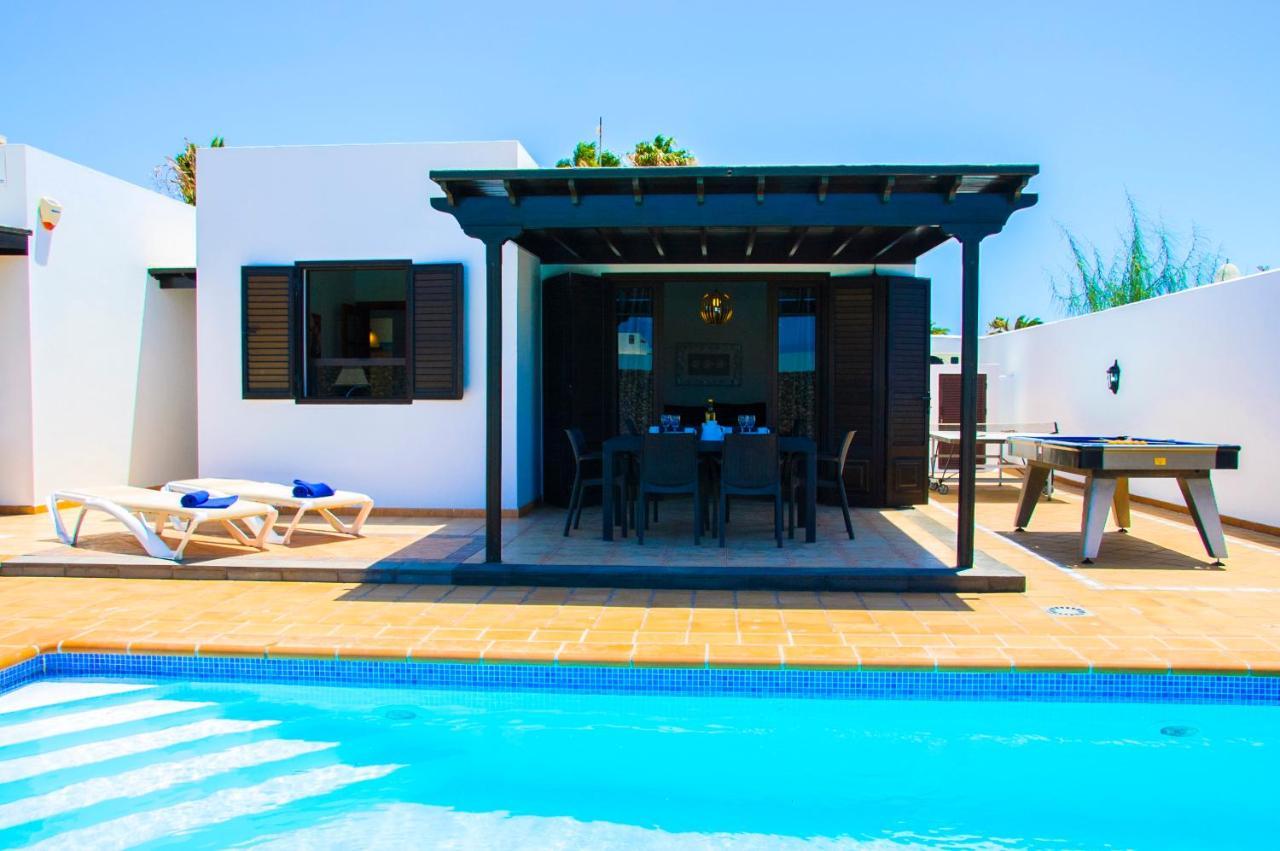 Villa Calamares With Heated Pool And Air Conditioning Playa Blanca  Luaran gambar
