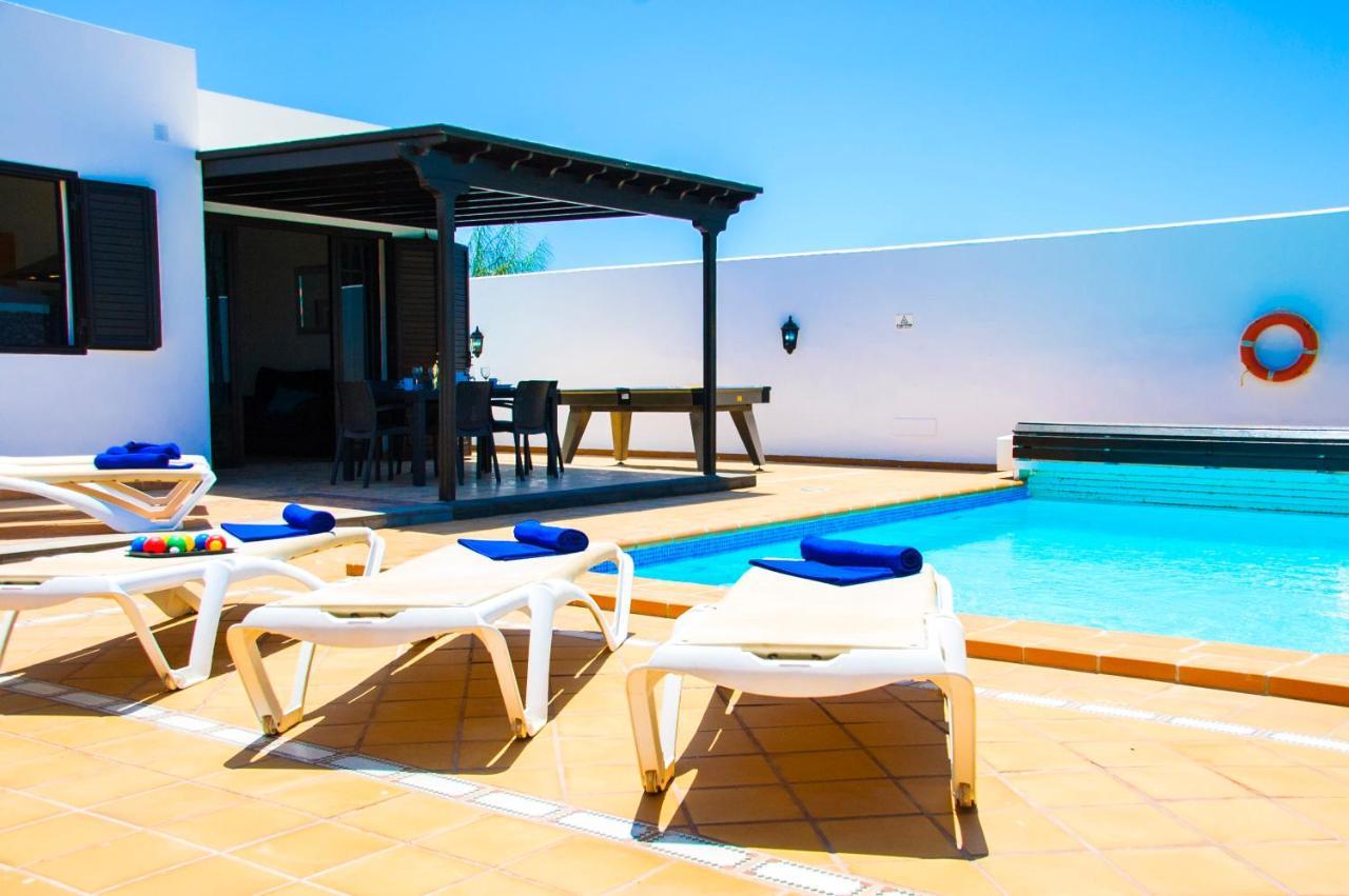 Villa Calamares With Heated Pool And Air Conditioning Playa Blanca  Luaran gambar