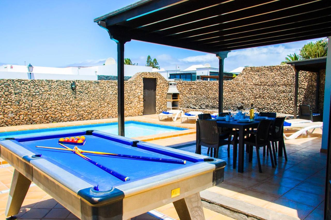 Villa Calamares With Heated Pool And Air Conditioning Playa Blanca  Luaran gambar