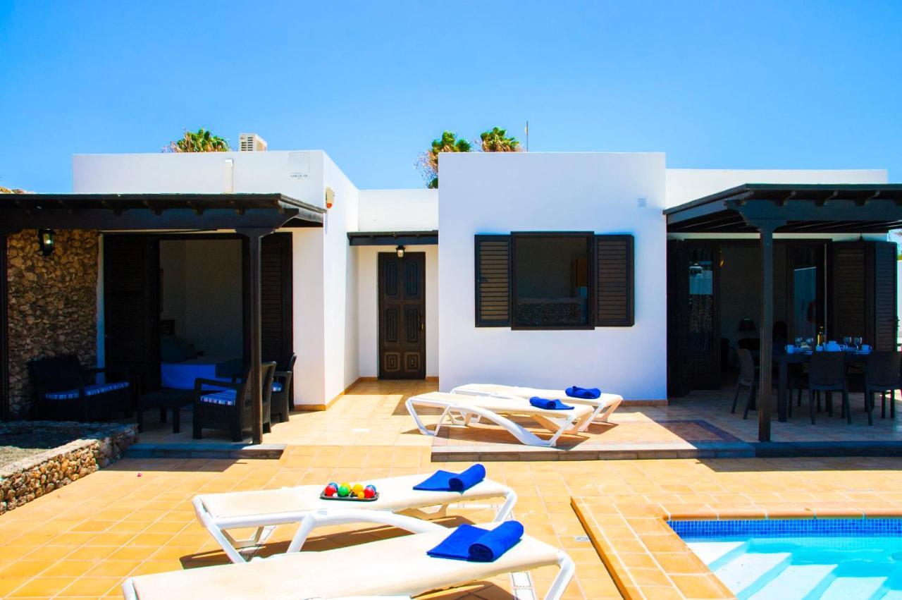Villa Calamares With Heated Pool And Air Conditioning Playa Blanca  Luaran gambar